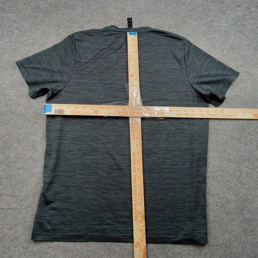 Adidas Shirt Mens Large Gray Short Sleeve Athletic‎ Performance Top GJ2767